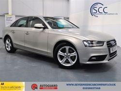 Silver Used 2013 Audi A4 Advanced Sedan | £6,995 (Fair price)