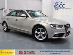Silver Used 2013 Audi A4 Advanced Sedan | £6,995 (Good price)