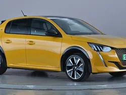 Yellow Used 2022 Peugeot e-208 GTi Hatchback | £14,349 (Fair price)