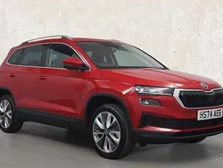 Red New 2025 Skoda Karoq SE L SUV | £29,396 (Fair price)
