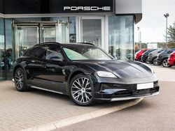 Jet black metallic Used 2025 Porsche Taycan Cross Turismo Sedan | £85,900