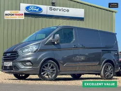 Grey Used 2023 Ford Transit Custom Sport Van | £27,890 (A bit pricey)