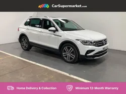 White Used 2022 VW Tiguan Elegance SUV | £24,697 (Fair price)