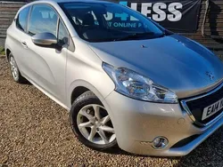 Silver Used 2014 Peugeot 208 Active Hatchback | £3,599 (Good price)