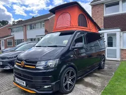 Black Used 2019 VW T6.1 Highline Van | £30,000 (Expensive)