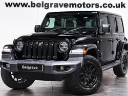 Black Used 2019 Jeep Wrangler Sahara SUV | £32,980 (A bit pricey)