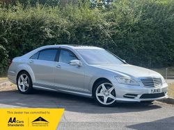 Iridium silver Used 2011 Mercedes S550 Sedan | £11,995