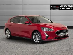 Red Used 2021 Ford Focus Titanium X Hatchback | £12,200 (Good price)