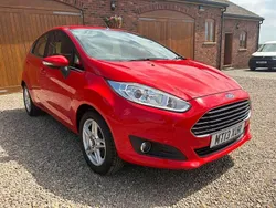 Red Used 2013 Ford Fiesta Zetec Hatchback | £4,500 (Fair price)