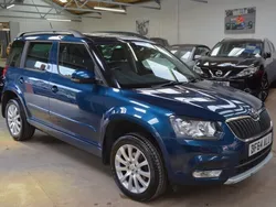 Blue Used 2014 Skoda Yeti Elegance SUV | £6,995 (Good price)