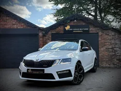 White Used 2018 Skoda Octavia vRS Hatchback | £14,995 (Fair price)