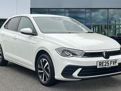 Pure white Used 2025 VW Polo Match Hatchback | £19,837 (Fair price)