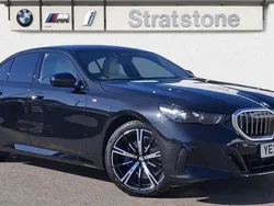 Black Used 2025 BMW 520 M Sport | £43,750 (A bit pricey)