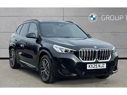 Black sapphire metallic paint Used 2025 BMW X1 M Sport SUV | £36,493 (Fair price)