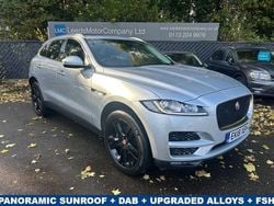 Silver Used 2018 Jaguar F-Pace Portfolio SUV | £17,495 (Fair price)