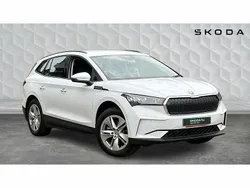 White New 2025 Skoda Enyaq iV SUV | £23,482 (Good price)