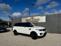 White Used 2015 Land Rover Range Rover Sport HSE Dynamic SUV | £20,995 (Expensive)