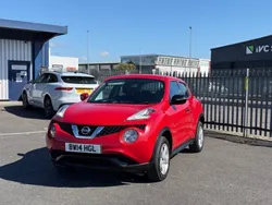 Red Used 2014 Nissan Juke Visia SUV | £3,995 (Fair price)