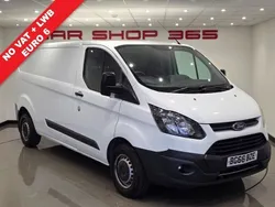 White Used 2016 Ford Transit Custom Van | £4,990 (Expensive)