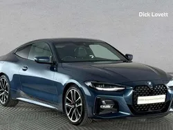 Blue Used 2021 BMW 420 M Sport Coupe | £26,000 (A bit pricey)