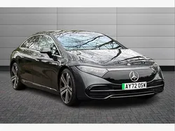 Grey Used 2022 Mercedes EQS450+ Exclusive Luxury Sedan | £54,895