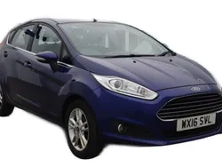 Blue Used 2016 Ford Fiesta Zetec Hatchback | £4,595 (A bit pricey)