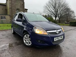 Blue Used 2012 Vauxhall Zafira Design Edition MPV | £1,995 (Good price)
