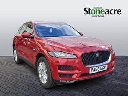 Red Used 2016 Jaguar F-Pace Portfolio SUV | £13,995 (Fair price)