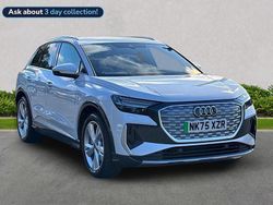 White Used 2025 Audi Q4 e-tron S-Line SUV | £36,103
