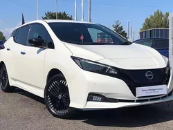 White Used 2022 Nissan Leaf Tekna Hatchback | £13,999 (Fair price)