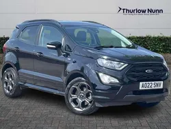 Black Used 2022 Ford Ecosport ST-Line SUV | £12,899 (Fair price)