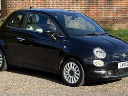 Black Used 2021 Fiat 500 Dolcevita Hatchback | £10,049 (Fair price)