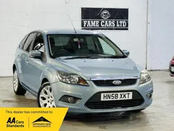 Blue Used 2008 Ford Focus Zetec Hatchback | £2,500 (Fair price)