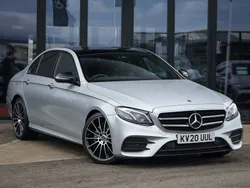 Silver Used 2020 Mercedes E300 AMG line Sedan | £28,998 (Good price)