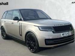 Metallic batumi gold Used 2022 Land Rover Range Rover First Edition SUV | £90,591 (Fair price)