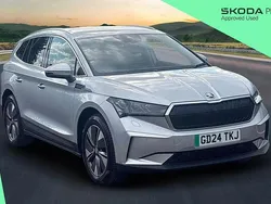 Brilliant silver metallic New 2024 Skoda Enyaq iV SUV | £29,900 (Good price)