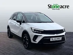White Used 2022 Vauxhall Crossland Ultimate SUV | £14,540 (Fair price)