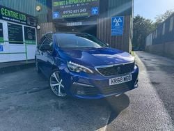 Blue Used 2018 Peugeot 308 GT-line Estate | £6,690 (Fair price)