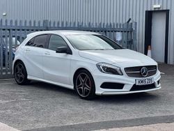 White Used 2015 Mercedes A200 AMG Hatchback | £11,495 (Fair price)