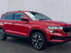Red Used 2024 Skoda Karoq SE L SUV | £24,980 (Fair price)
