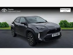 Grey Used 2021 Toyota Yaris Hybrid Design Hatchback | £20,066 (Expensive)