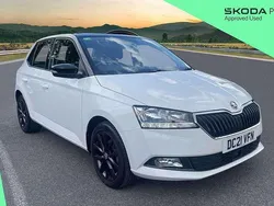 White Used 2021 Skoda Fabia Colour Edition Hatchback | £11,295 (Good price)