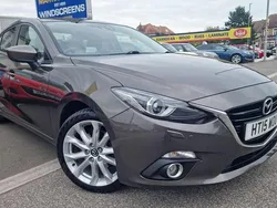 Grey Used 2015 Mazda 3 Inclusive Sedan | £9,995 (A bit pricey)