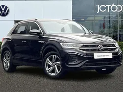 Black Used 2022 VW T-Roc R-line SUV | £22,350 (Fair price)