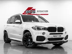 White Used 2017 BMW X5 M Sport SUV | £25,495 (Fair price)