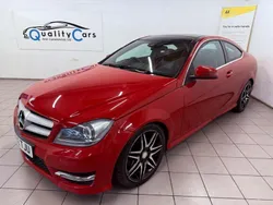 Red Used 2013 Mercedes C220 AMG Coupe | £4,395 (Fair price)