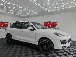 White Used 2018 Porsche Cayenne Platinum Edition SUV | £25,950 (A bit pricey)