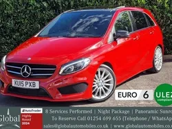 Red Used 2015 Mercedes B200 AMG Line Premium Plus MPV | £8,500 (Fair price)