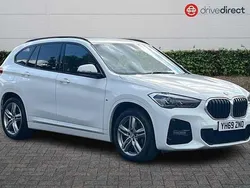 White Used 2019 BMW X1 M Sport SUV | £19,114 (Fair price)