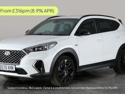 White Used 2020 Hyundai Tucson N Line SUV | £17,869 (Fair price)